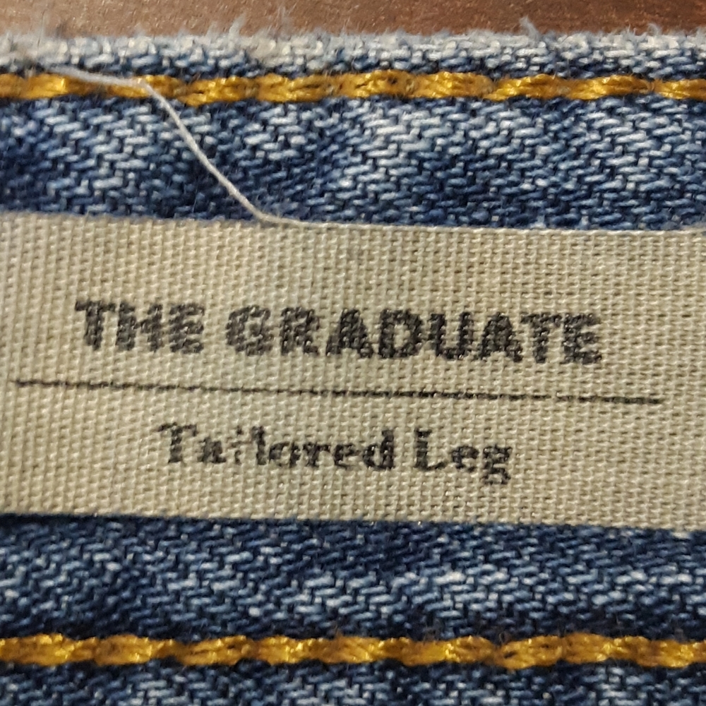 AG The Graduate Tailored Leg blue jeans - Picture 3 of 11